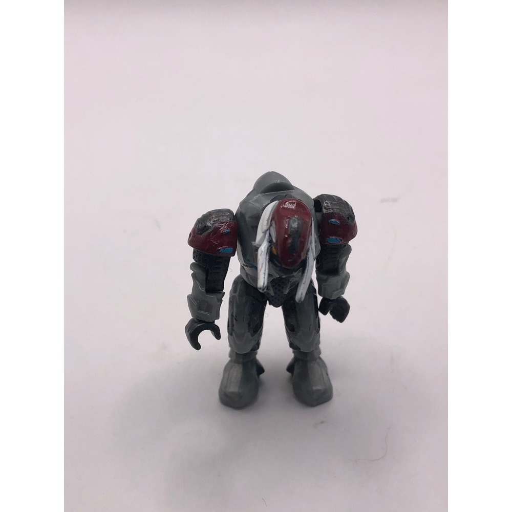 Mega Bloks Halo Elite Zealot Micro Action Figure Gray Red A1